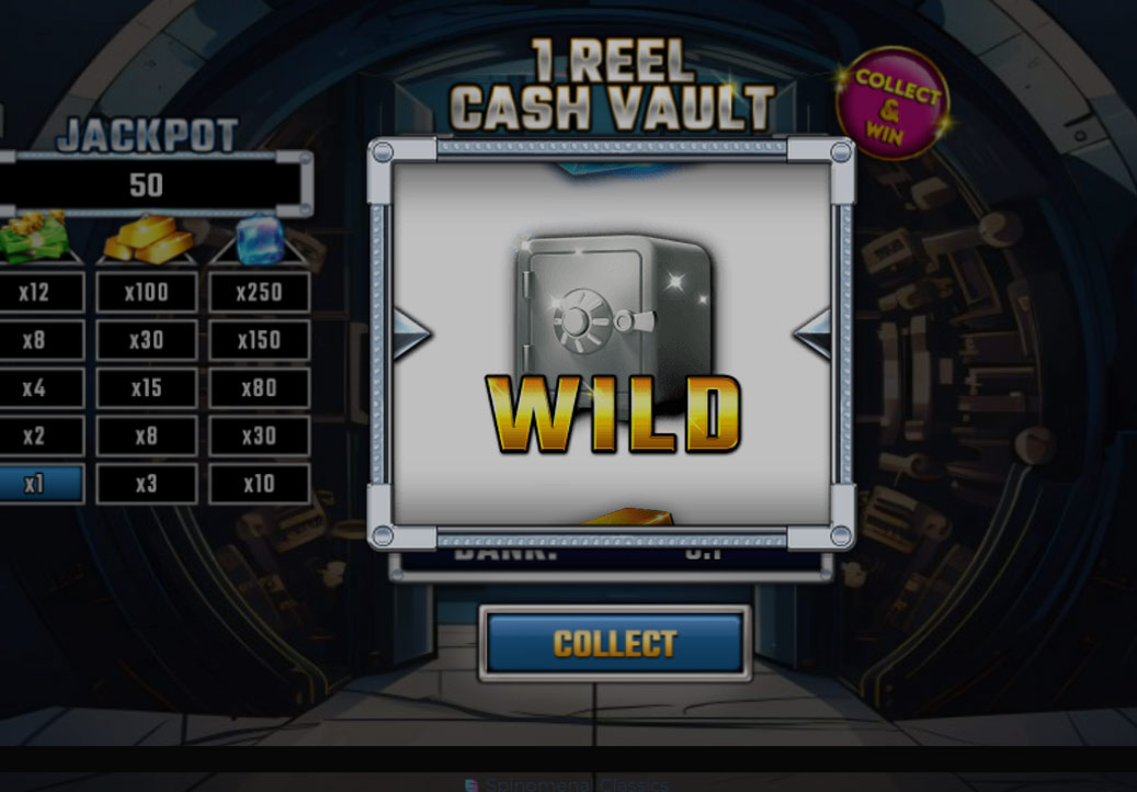 1 Reel – Cash Vault