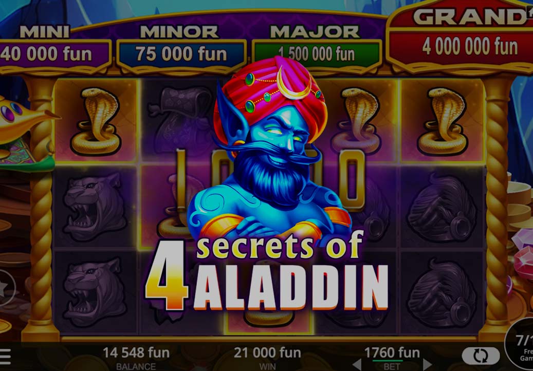 4 Secrets of Aladdin