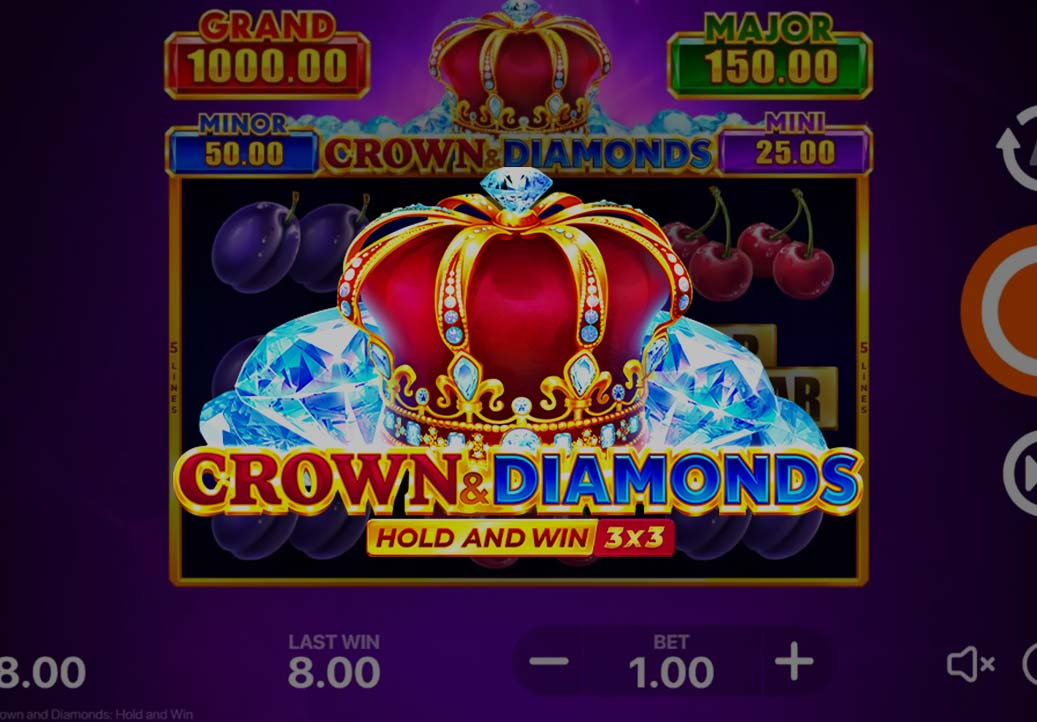 Crown & Diamonds: Hold and Win