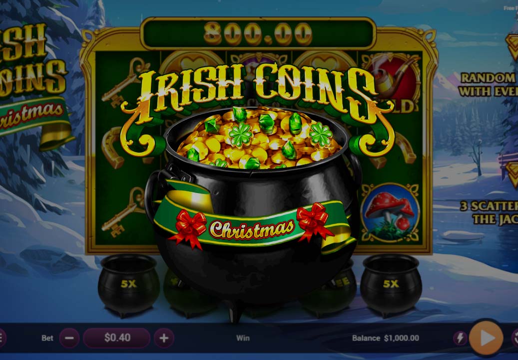 Irish Coins Christmas