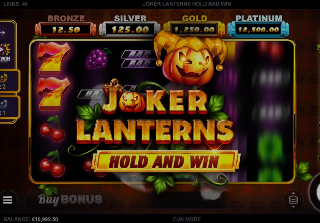 Joker Lanterns Hold and Win