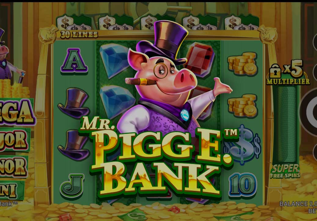 Mr. Pigg E. Bank