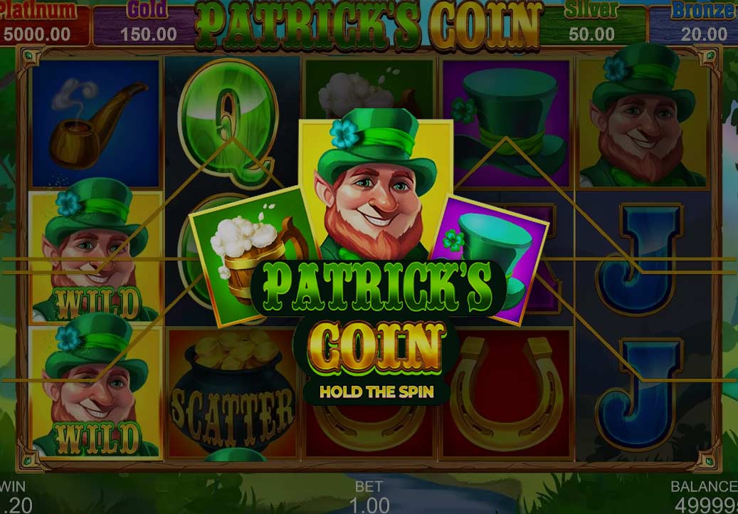 Patrick’s Coin: Hold the Spin