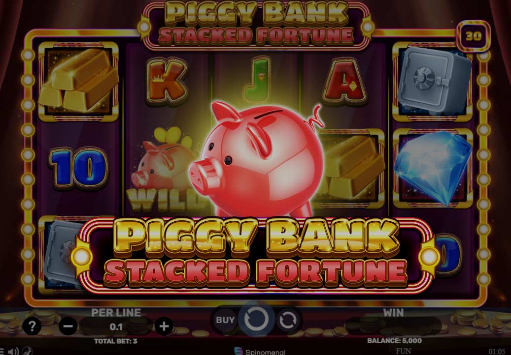 Piggy Bank – Stacked Fortune