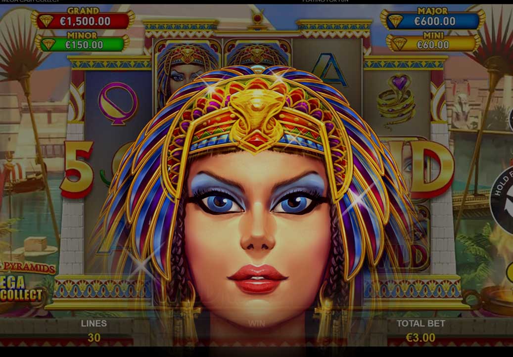 Queen of the Pyramids: Mega Cash Collect