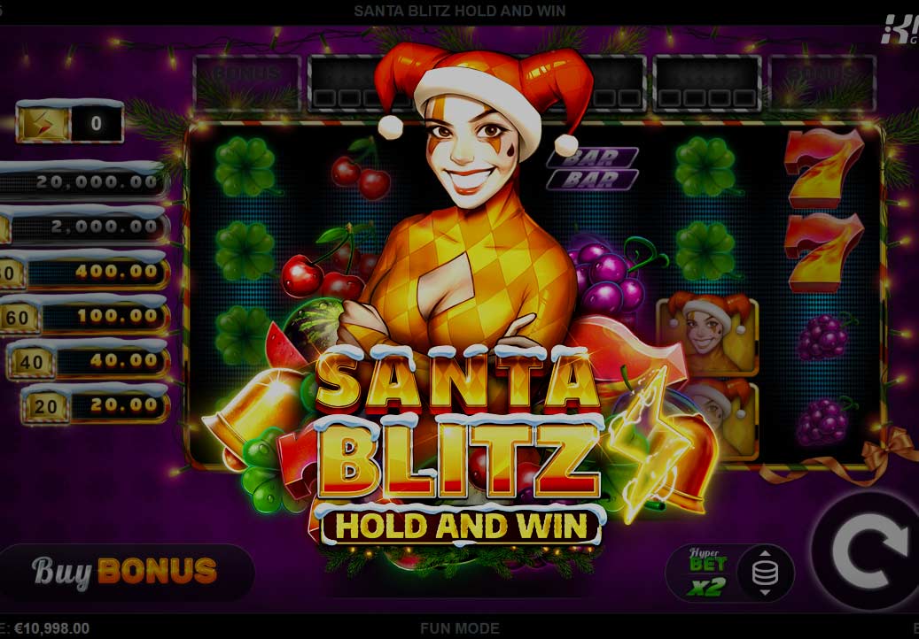 Santa Blitz Hold and Win