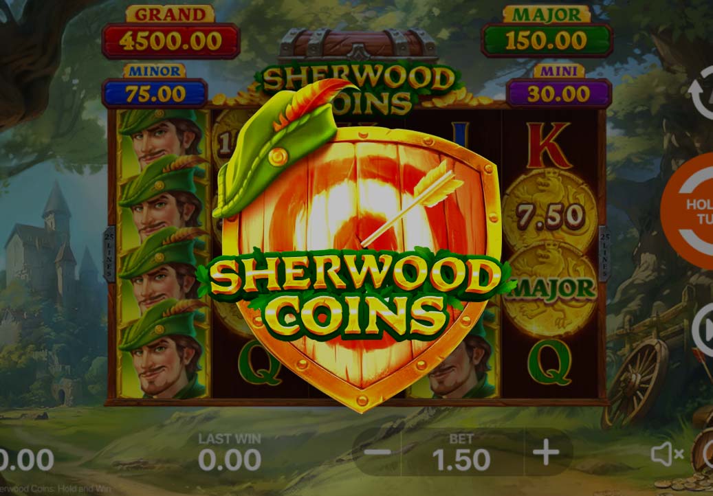 Sherwood Coins: Hold and Win