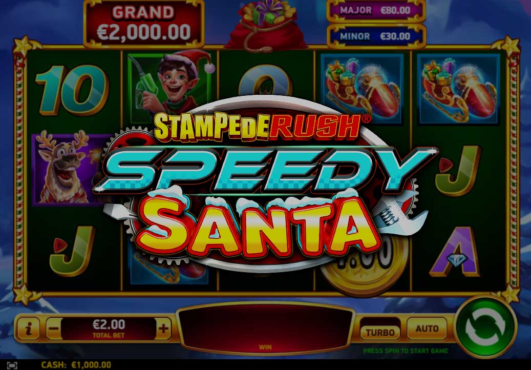 Stampede Rush Speedy Santa